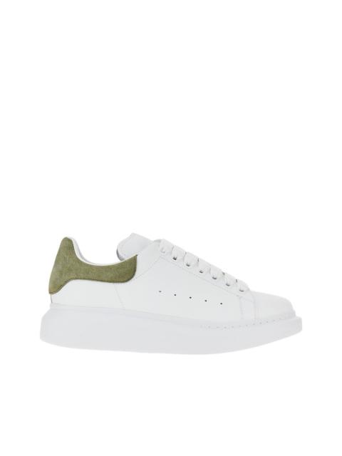 Alexander McQueen Alexander McQueen Leather Oversize Sneakers White