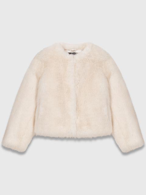 maje Short faux fur jacket