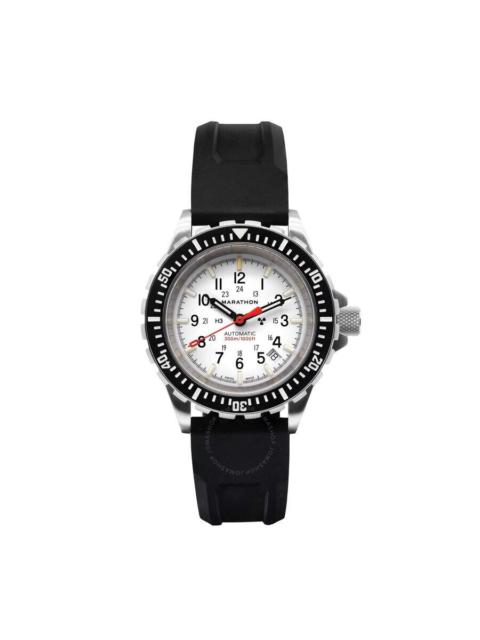 Marathon - Marathon Ssnav Quartz White Dial Men's Watch WW194001SS-0501