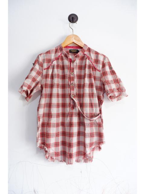 Diesel Vintage Diesel Black Gold Raw Cut Bondage Shirt