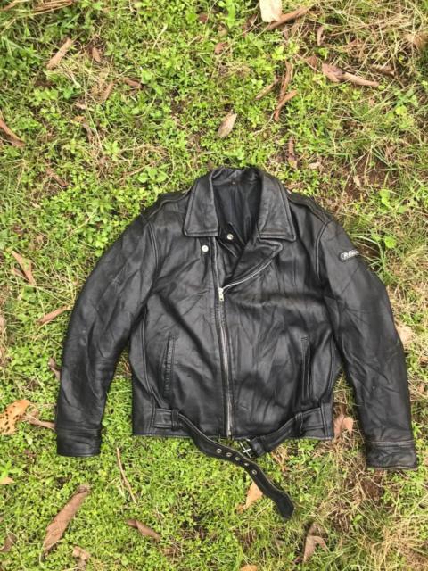 Other Designers Japanese Brand - RAVINE LEATHER BIKER JACKET