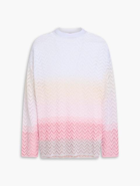 Missoni Crochet-knit sweater