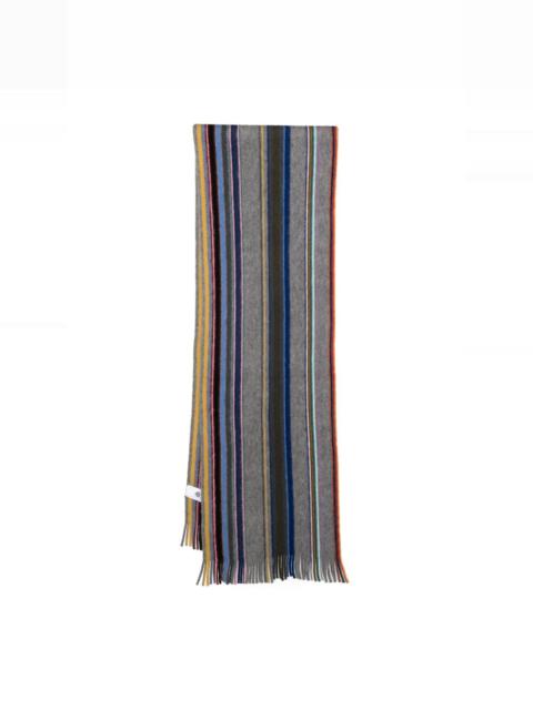 "Signature Stripe" scarf