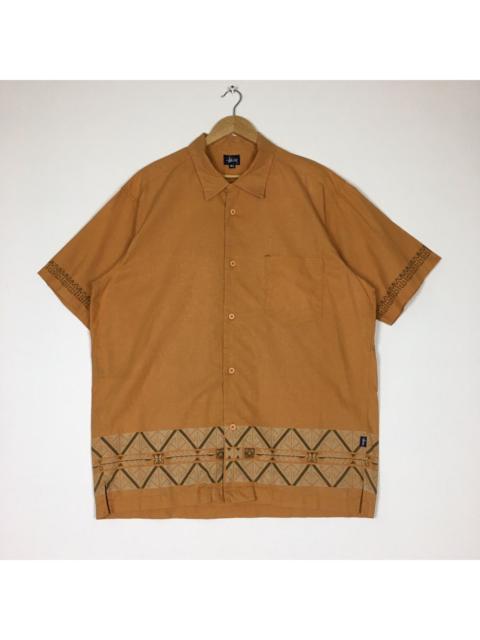 Other Designers Vintage Stussy Over Size Button Ups Shirt Made in USA