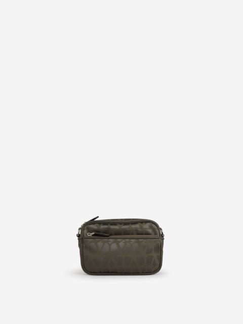 Valentino JACQUARD LOGO SHOULDER BAG