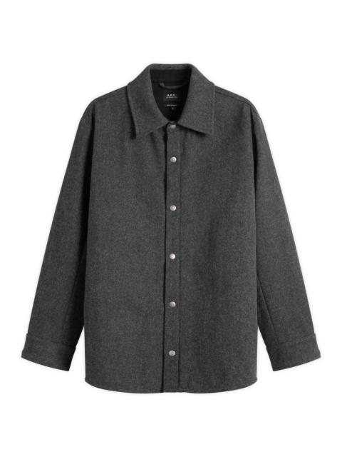 A.P.C. A.P.C. Snap Button Overshirt