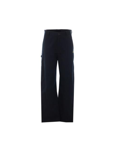 Loewe Loewe Men Embroidered Double L Pants