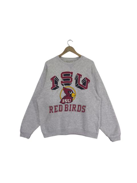 Other Designers Vintage - Vintage ILLINOIS State University Sweatshirt Red Birds