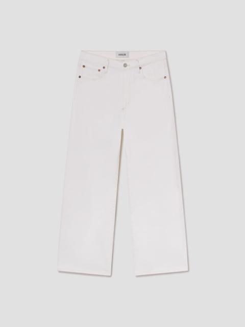 AGOLDE HARPER CROP JEAN (COMFORT STRETCH) IN WHITE WASH