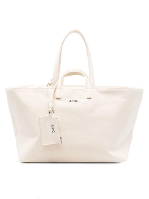 A.P.C. A. P.C. "Le Drummer Toile" Tote Bag