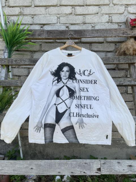 Other Designers Vintage - 💥CLH Exclusive Naked Girl Big Logo Long Sleeve
