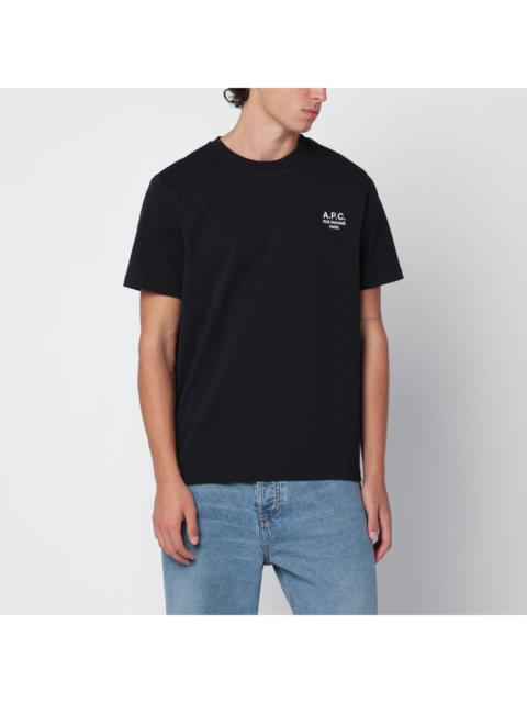 A.P.C. A.P.C. Rue Madame T-Shirt In Black Cotton Men
