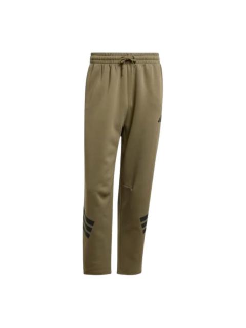 adidas adidas Future Icons 3-Stripes Pocket Pants 'Green Black' JD4891