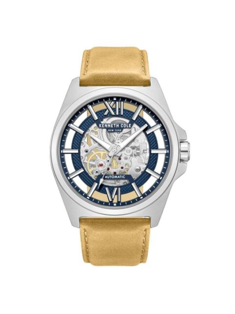 Other Designers Kenneth Cole New York Automatic Skeleton Dial Men's Watch KCWGX0065102