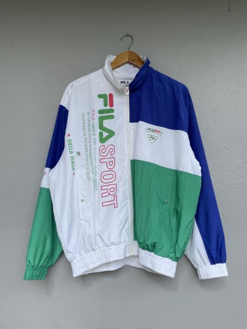 Other Designers Vintage Fila Sport Colorblock Multicolor Hype Windbreaker