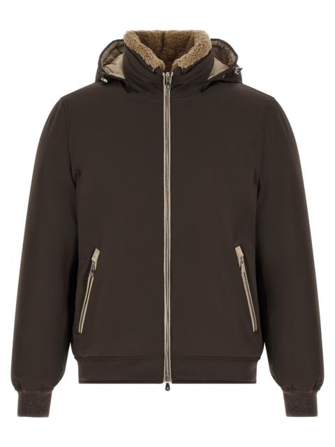 Brunello Cucinelli Brunello Cucinelli Men Detachable Hood Down Jacket