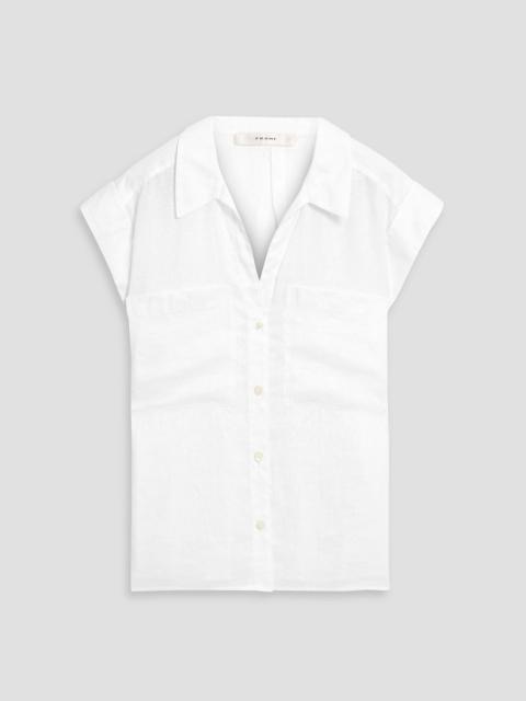 FRAME The Leisure linen shirt