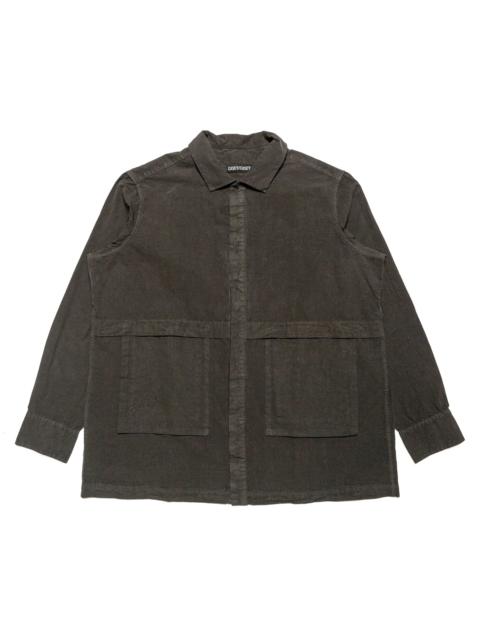 CASEY/CASEY Fabu Shirt Paper Cot Dark Khaki