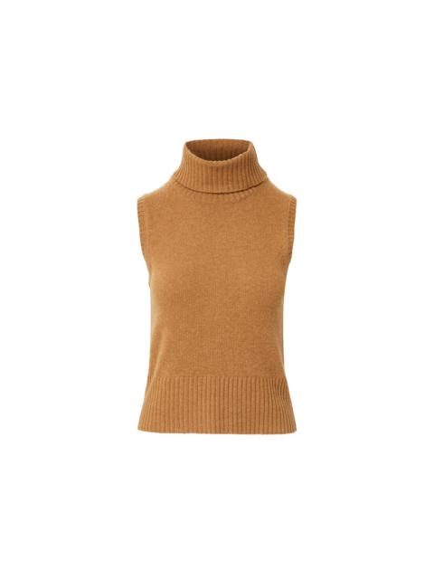 VERONICA BEARD MAZZY CASHMERE SLEEVELESS SWEATER