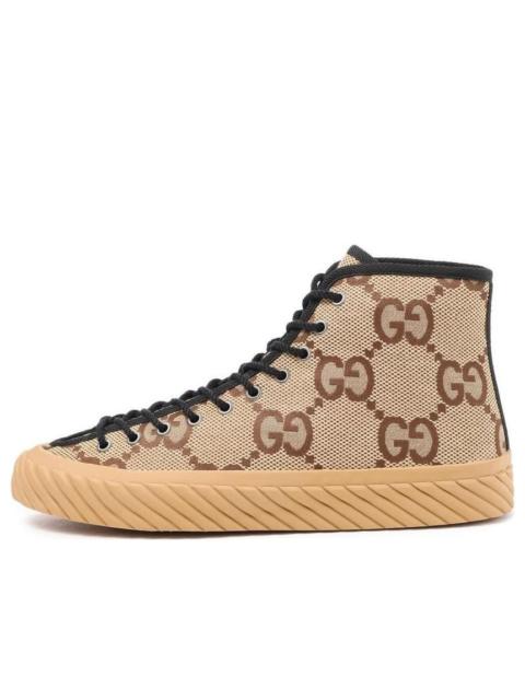 GUCCI Gucci Maxi GG High Top 'Beige Ebony' 703034-UKOH0-2590