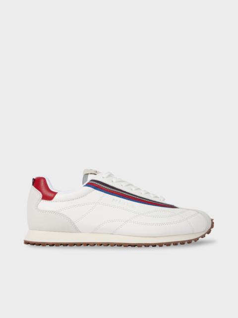 Paul Smith White 'Haskell' Trainers