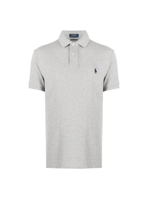 Polo Ralph Lauren Polo Ralph Lauren Grey Pique Polo Shirt