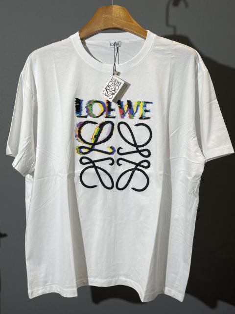 Loewe Loewe Glitch Anagram T Shirt