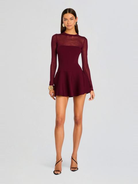 RETROFÊTE JOSELYN KNIT MINI DRESS