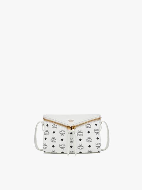 MCM Diamant 3D Shoulder Bag in Visetos Leather Mix