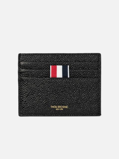 Thom Browne CARDHOLDER WITH NOTE COMPARTMENT IN PEBBLE GRAIN
