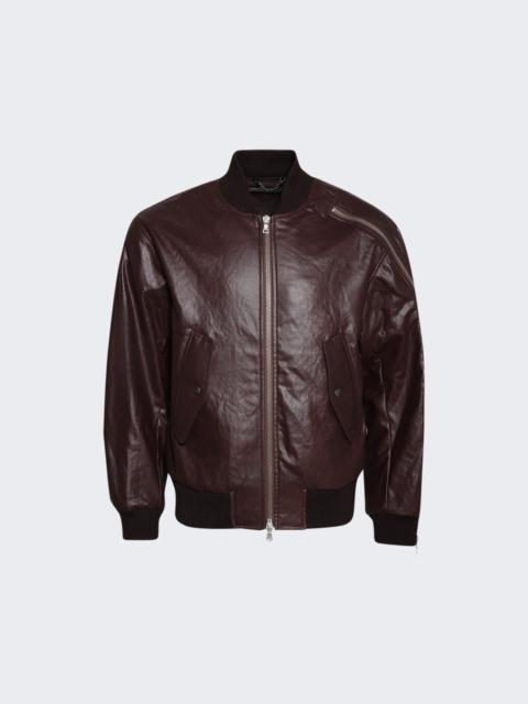 Dries Van Noten Bomber Jacket Rust