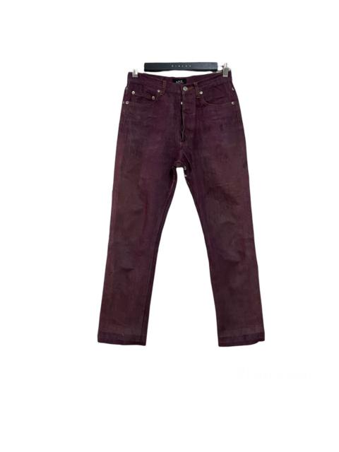 A.P.C. Release Hem APC Denim Selvedge Rue de fleurus