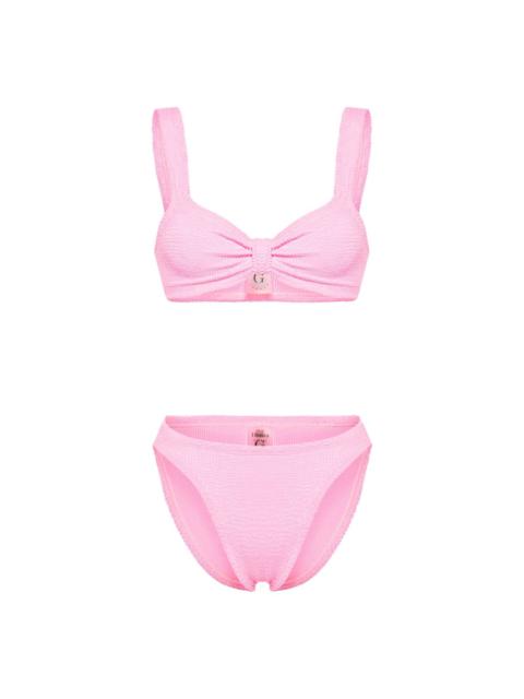 Bonnie shirred bikini