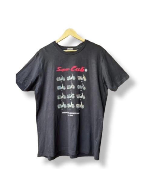 Other Designers GU × Honda × Japanese Brand - Honda Super Cub 100 Million Anniversary TShirt