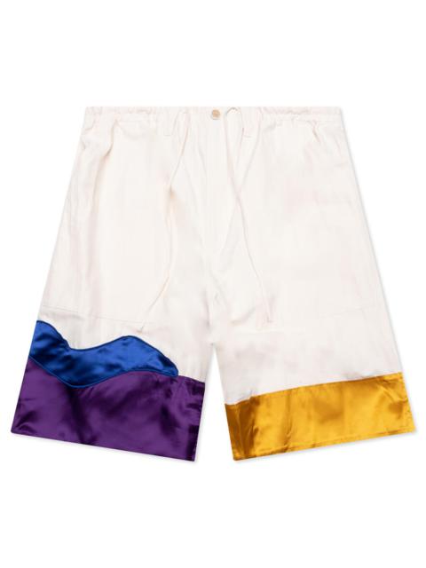 Marni MARNI X NO VACANCY INN GABARDINE SHORTS - LIMESTONE