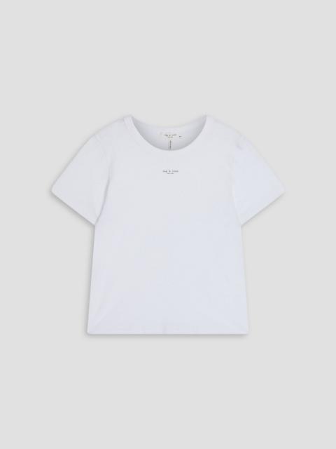 rag & bone Logo-print Pima cotton-jersey T-shirt