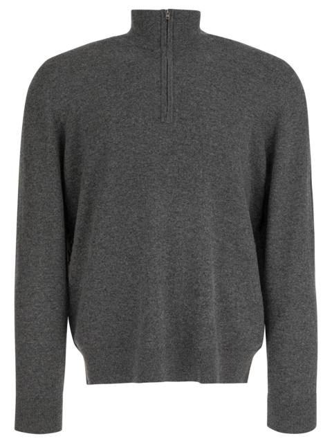 Vince Vince Cashmere Sweater With Half Zipper