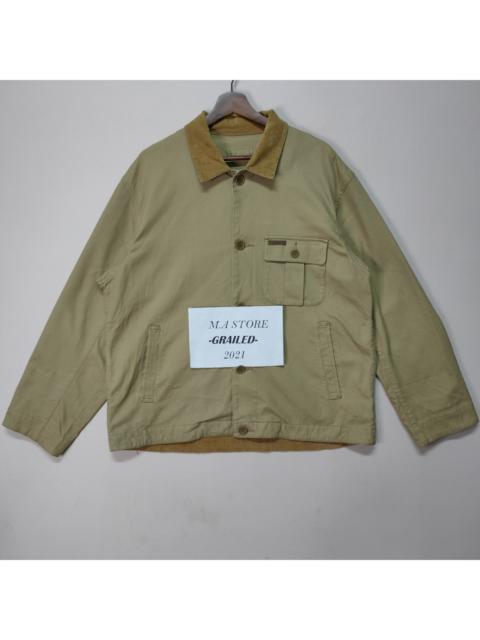 Other Designers Vintage - Vintage Crocodile Small Logo Button Ups Jacket