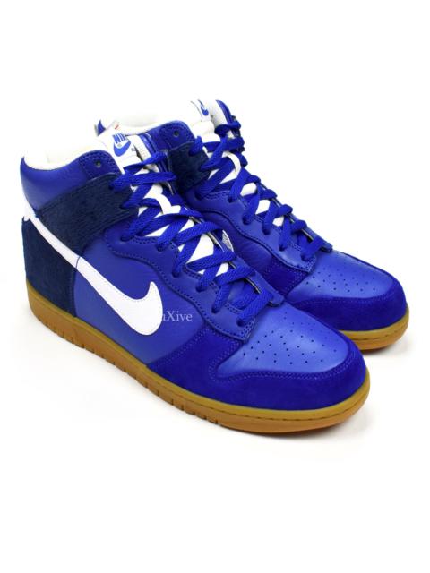 Nike Nike Dunk High Premium Pony Hair Blue 2008 DS