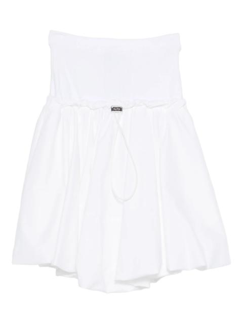 THE ATTICO pleated midi skirt