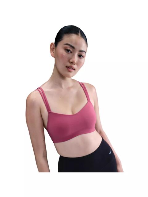 Nike Women's Zenvy Strappy Light-Support Padded Sports Bra - Pink