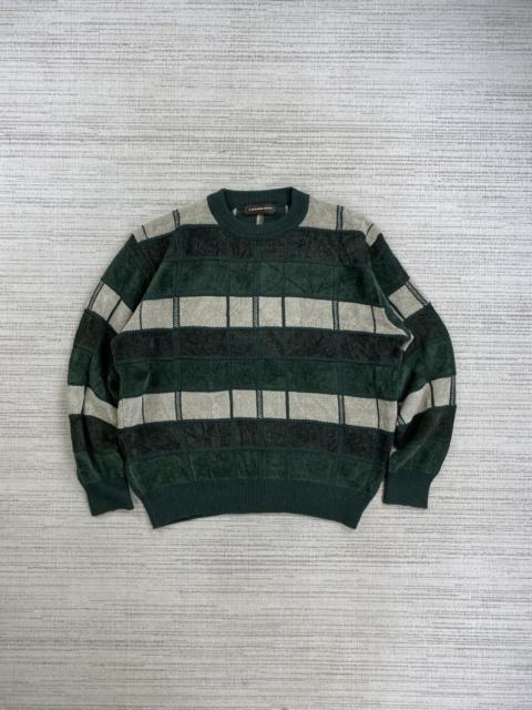 Other Designers Vintage Lindbergh Patchwork Knit Sweatshirt