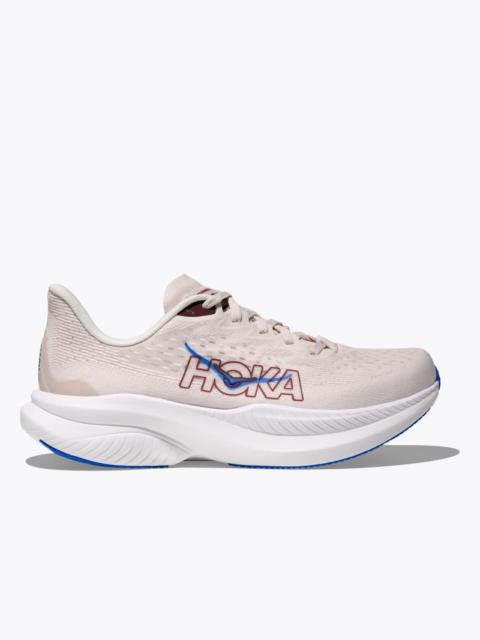 HOKA Women's Mach 6 Shoes in Stucco/Grout