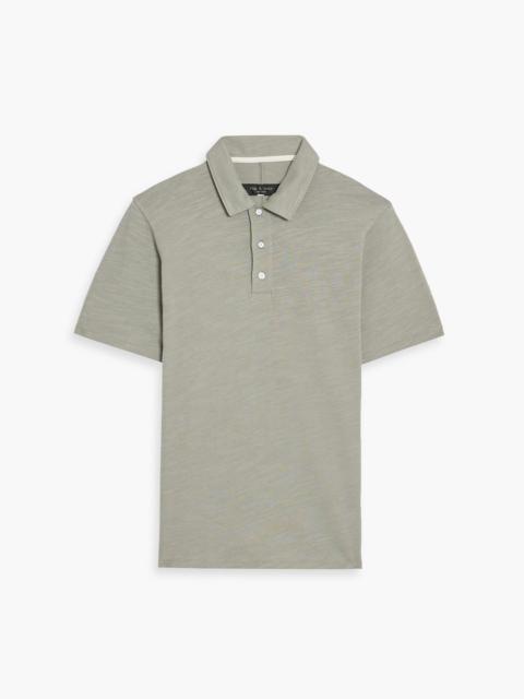 rag & bone Flame cotton polo shirt