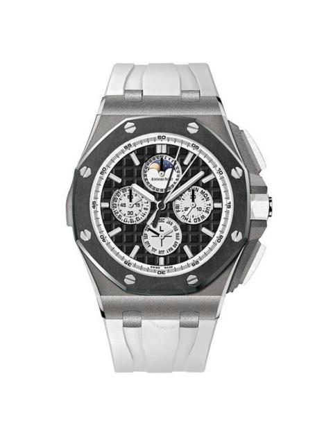 Audemars Piguet Audemars Piguet Royal Oak Offshore Chronograph Perpetual Calendar Titanium Men's Watch 26570IO.OO.A0