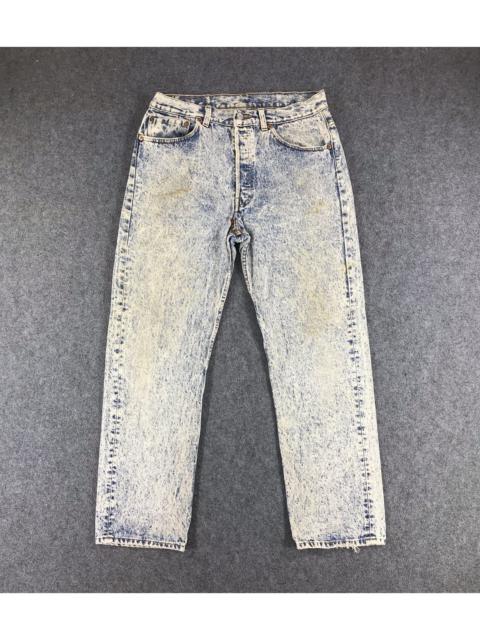Other Designers Vintage - Vintage 90s Levis 501 Jeans Acid Wash Denim KJ259