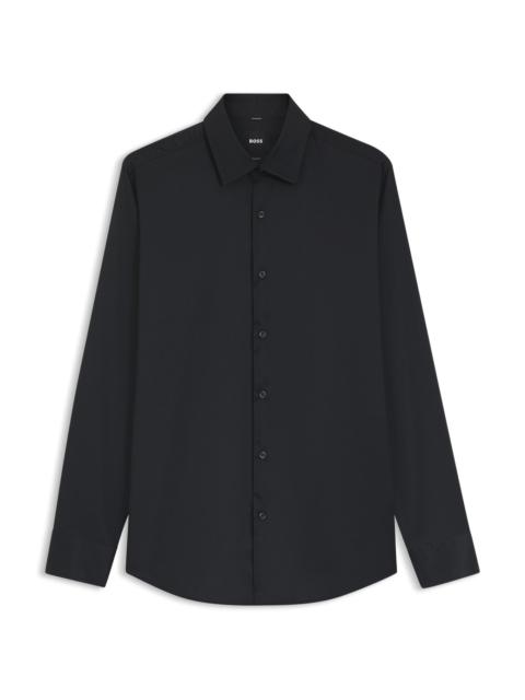BOSS SLIM-FIT SHIRT IN PERFORMANCE-STRETCH TWILL