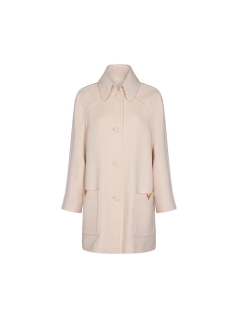Valentino Beige Wool Coat