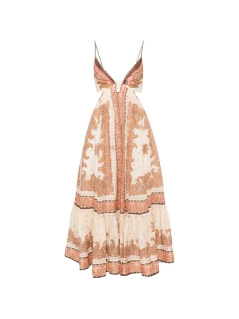 Maxine Plunge maxi dress