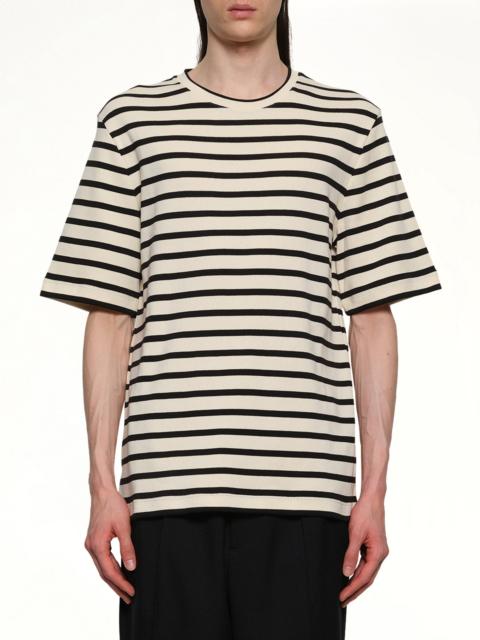 Jil Sander Logo T-Shirt in Open Grey